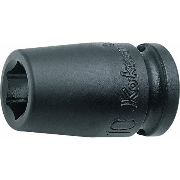 Ko-Ken Socket 19mm 6 Point 32mm 3/8 Sq. Drive 13400M-19